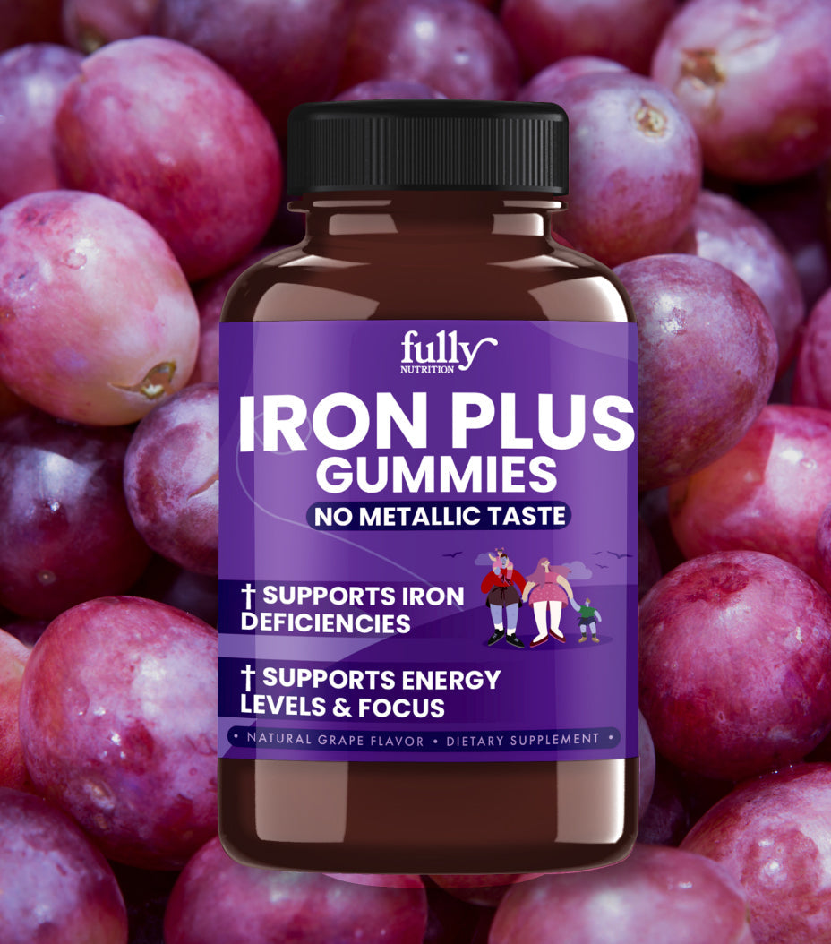 Gentle, Tasty Support for Energy & Iron Levels