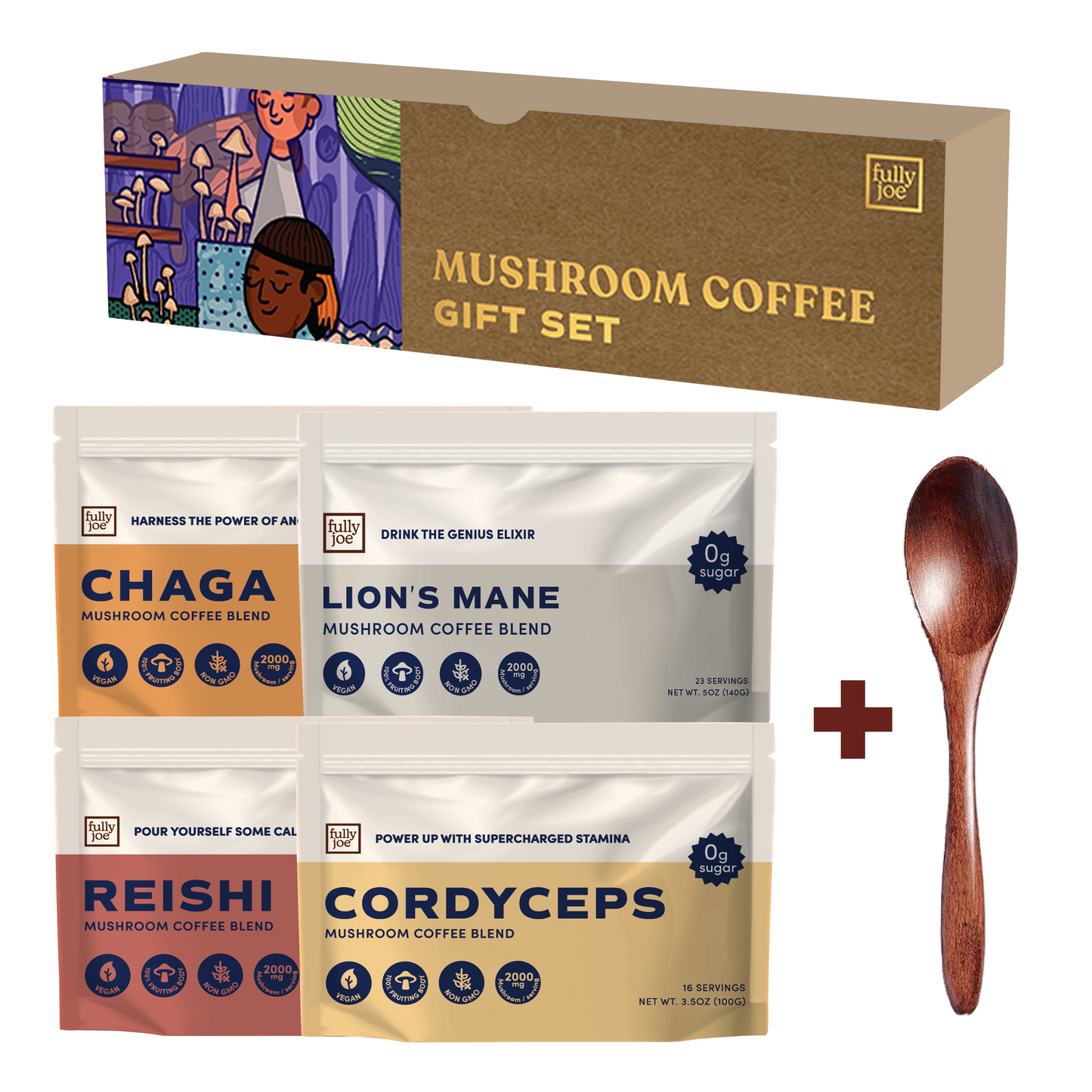 Fully Joe Mushroom Coffee
